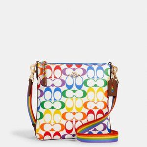 Coach Pride Jes Slim Crossbody In Rainbow